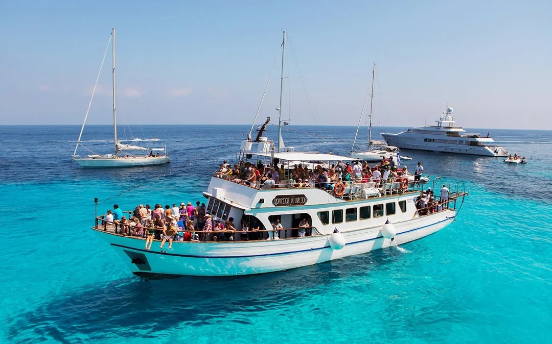 Paxos, Antipaxos & Blue Caves Cruise From Corfu Image 1