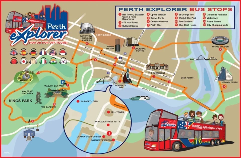 Perth Hop-On Hop-Off Bus Tour | Western Australia