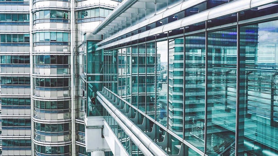 Skybridge connecting Petronas Twin Towers in Kuala Lumpur.