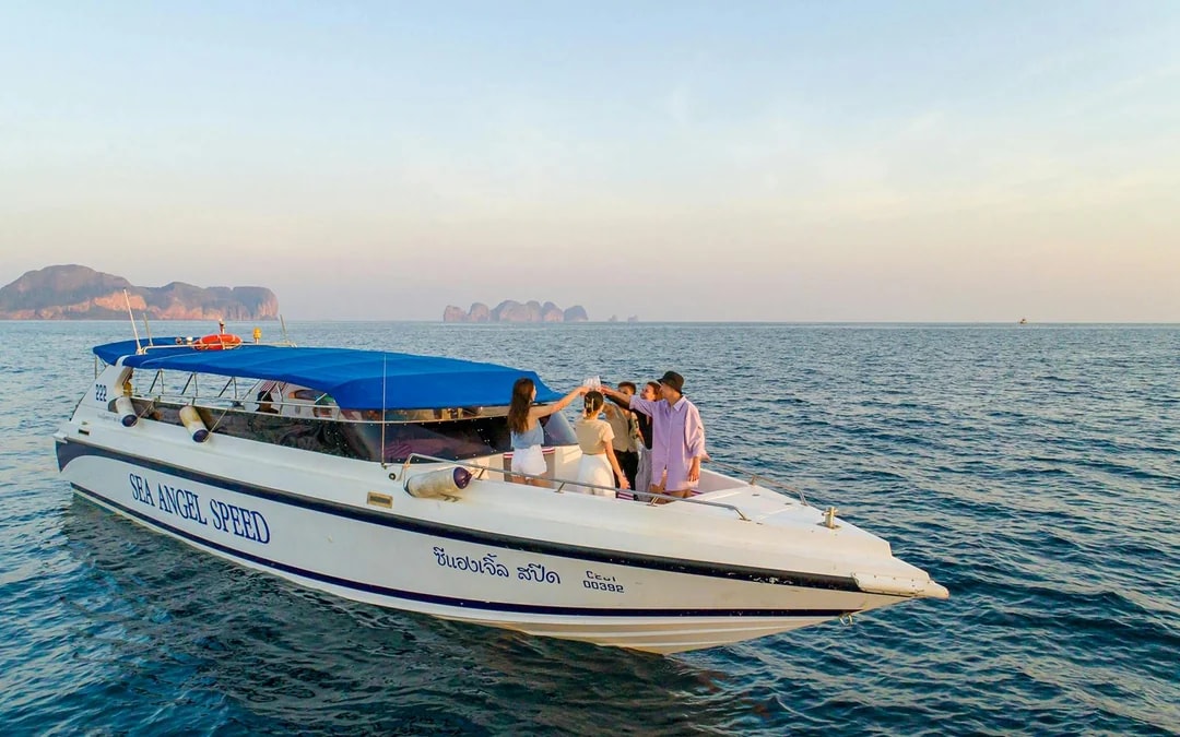 By Speedboat: PhiPhi, Khai Island, Pi Leh Lagoon & Viking Cave Tour with Park Fees Image 10