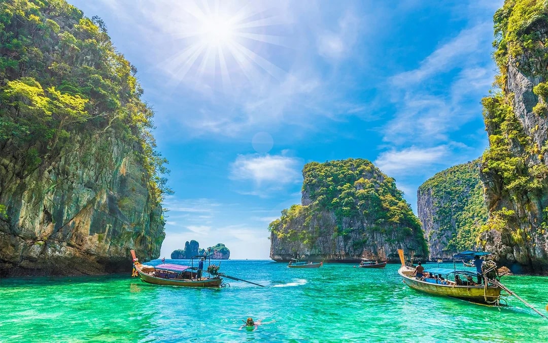 From Phi Phi: Maya Bay Longtail Boat Tour with Snorkeling Image 6