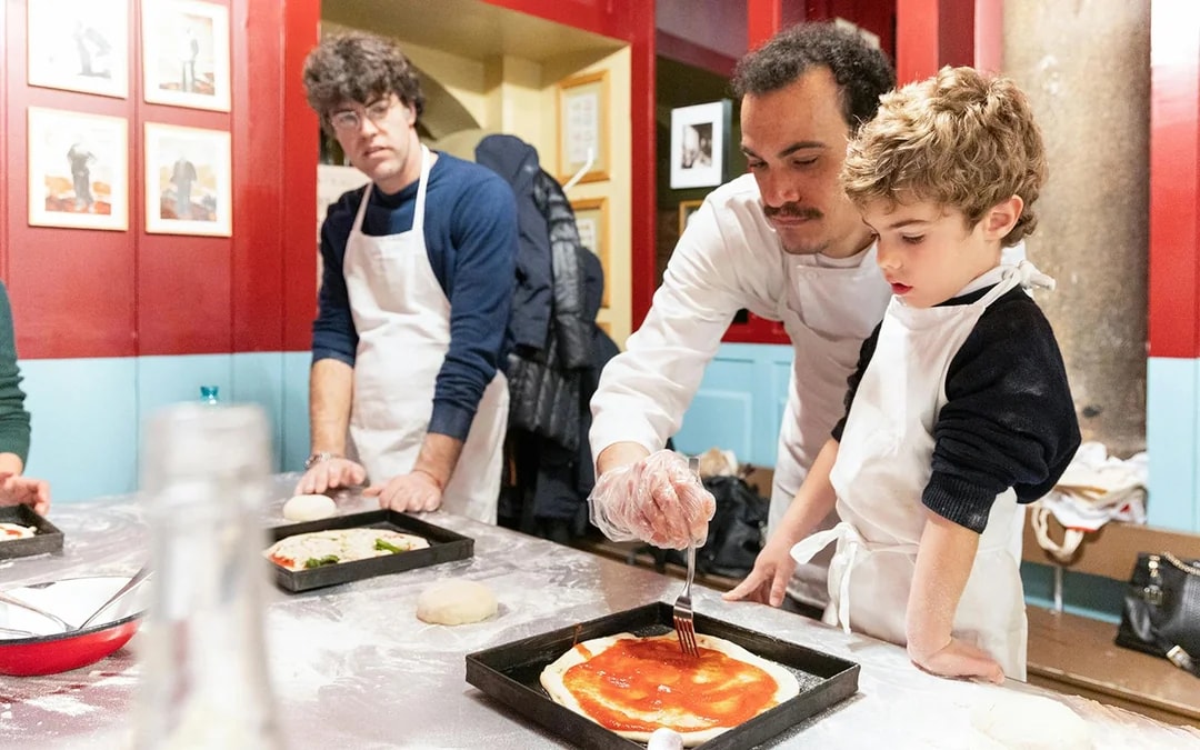 Pizza and Tiramisu Cooking Class Image 1
