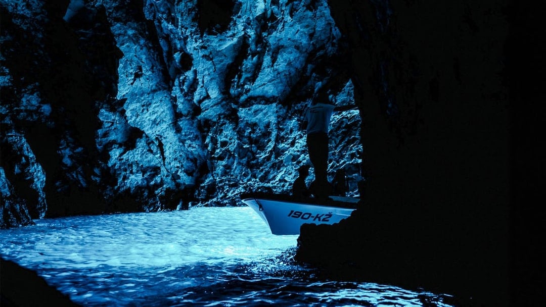 From Podstrana: Full Day Tour to Blue Cave, Blue Lagoon & 5 Islands, Split