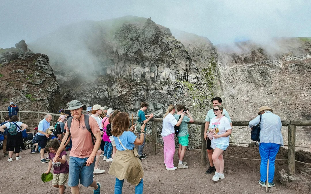 From Pompeii: Mount Vesuvius Entry Tickets with Round-Trip Transfers Image 2