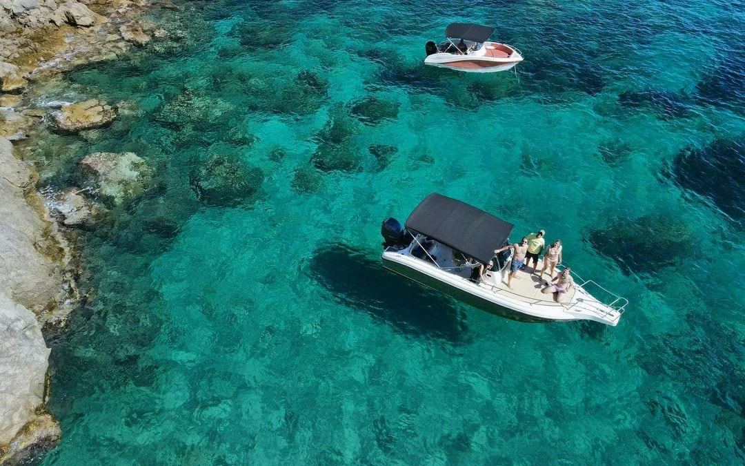 Private Blue Cave & Elafiti Islands Speedboat Tour with Drinks & Snorkeling Image 6