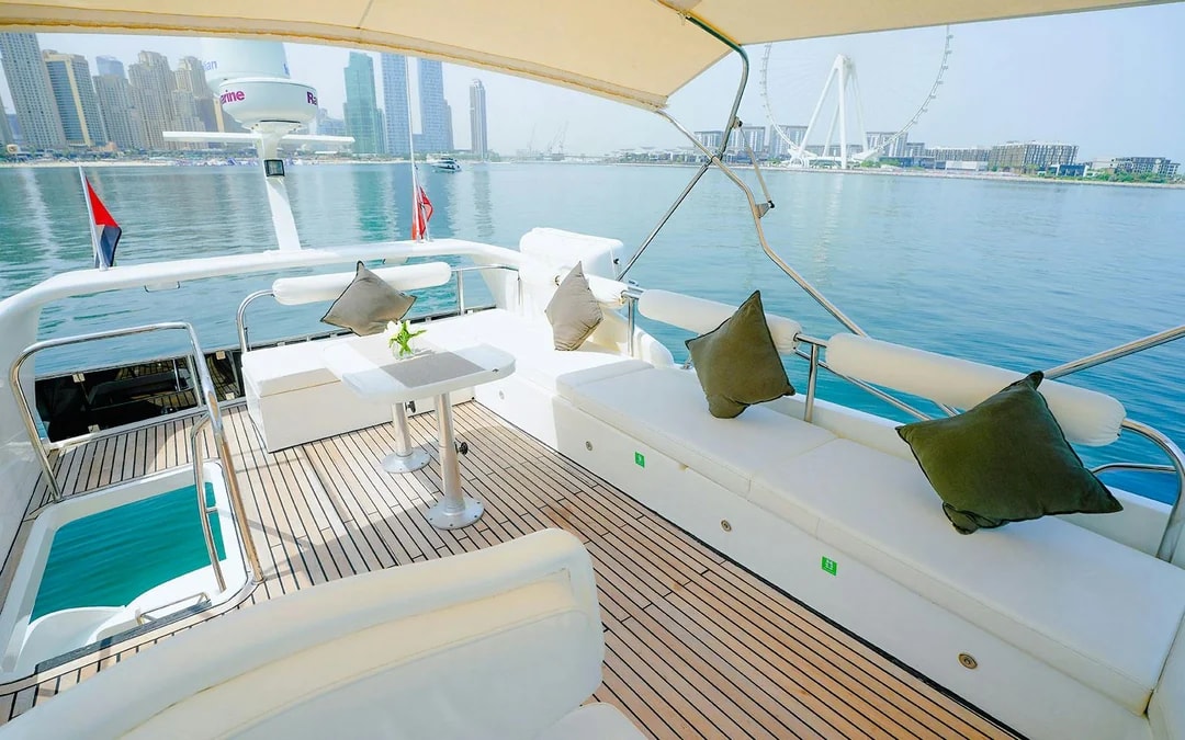 Private Luxury Yacht Rental from Dubai Marina - Groups up to 17 Image 11