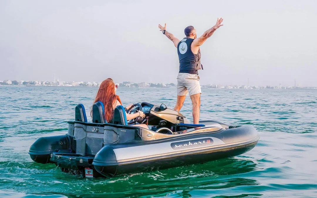Private Self-Drive Seakart Jetski Tour with Pictures & Video  - Groups Upto 3 Image 7