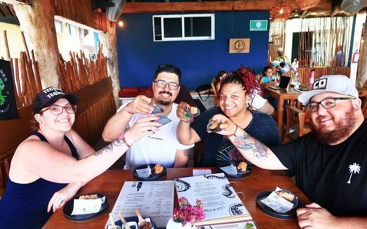Puerto Morelos: Beachside Tacos & Town Tour with Tequila Tasting Image 9