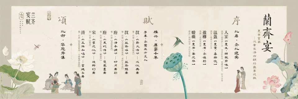 [Qingdao] Lanqi Banquet: An Immersive Palace Feast Experience (Food and Culture Collision + Visual Enjoyment)