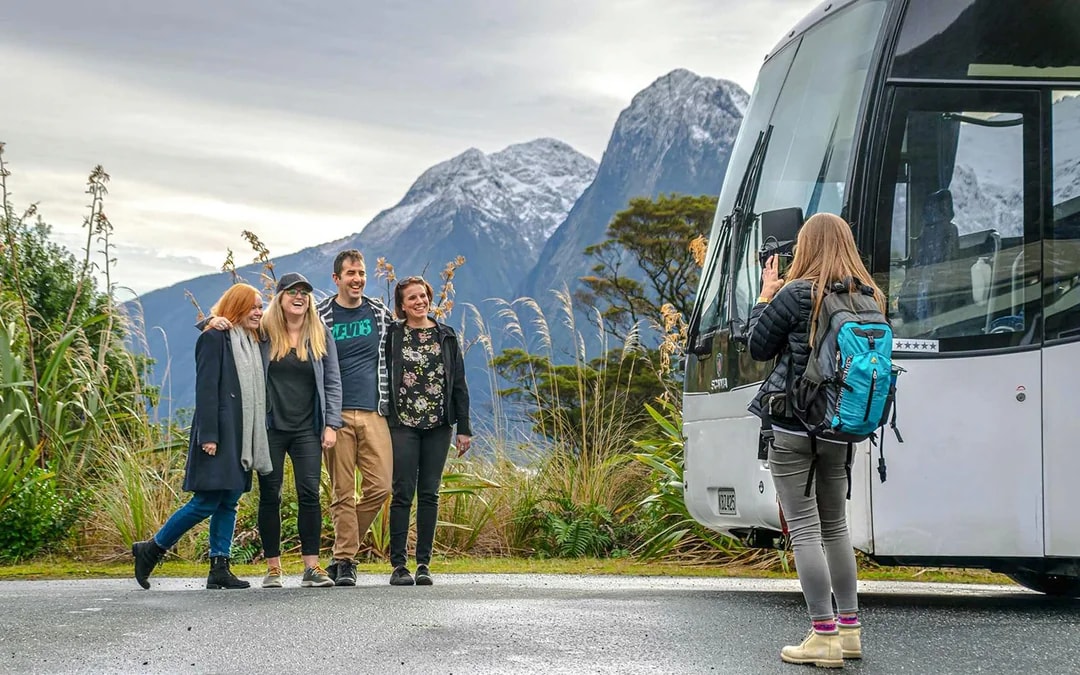 From Queenstown: Milford Sound Day Trip with Cruise, & Return Transfers Image 1