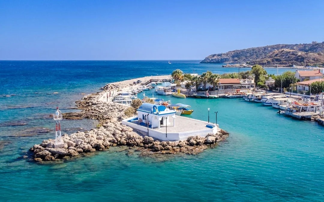 Rhodes: All-Inclusive 3-Hour Catamaran Cruise to Anthony Quinn, Ladiko & Caves Image 7