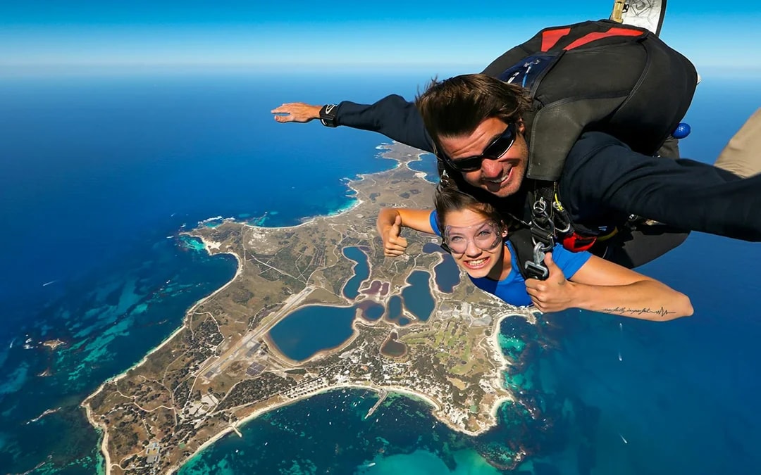 Rottnest Island Skydive and Ferry Tour from Perth/Fremantle/Hillarys Image 1