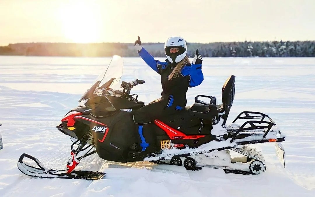 Rovaniemi: Arctic Snowmobile Safari & BBQ Image 1
