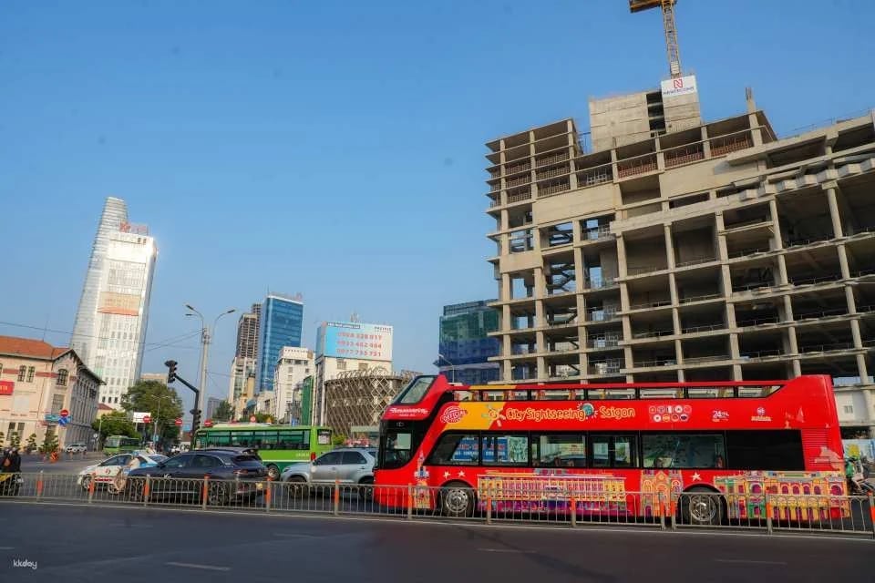 Saigon Sightseeing Double - Decker Bus Ticket: Explore Saigon with KKday
