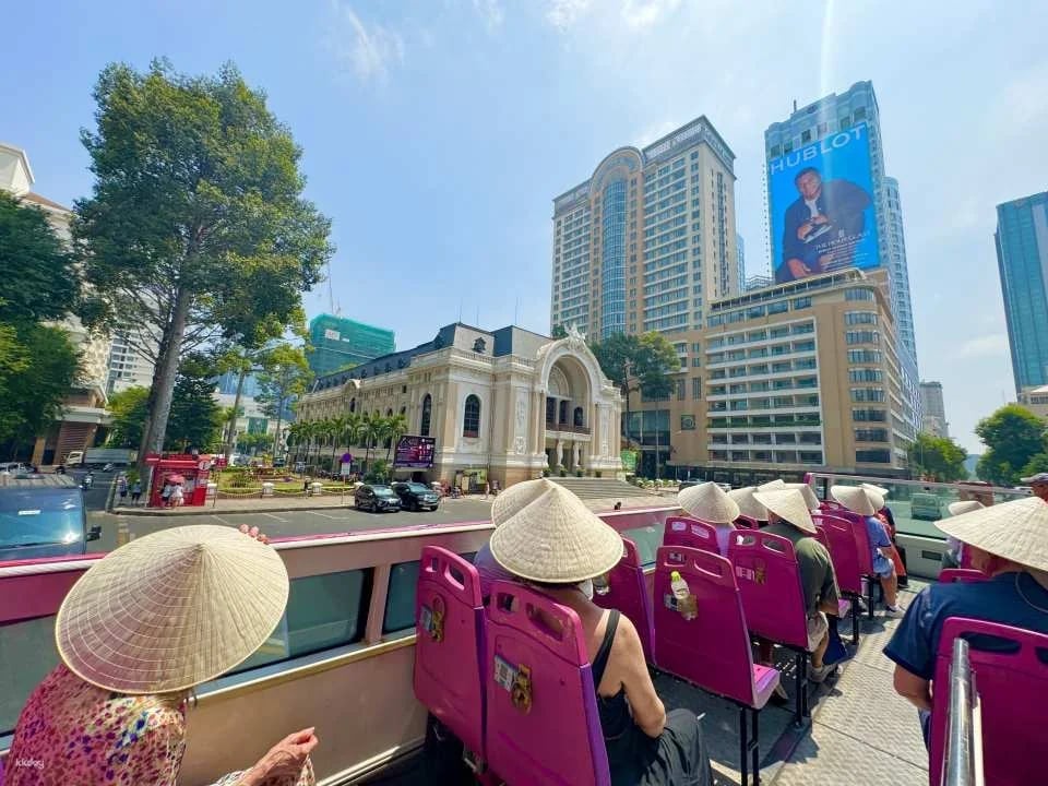Saigon Sightseeing Double - Decker Bus Ticket: Explore Saigon with KKday