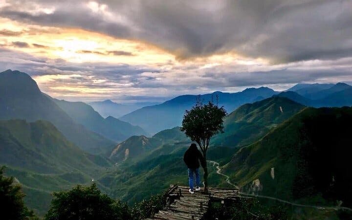 Sapa Private Motorbike Tour of Tea Hill, Love Waterfall, Silver Waterfall, and Lonely Tree with English Guide Image 5