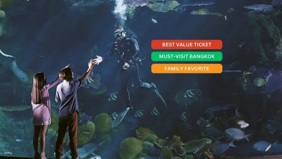 Sealife Ocean World & Madame Tussauds Ticket - Bangkok