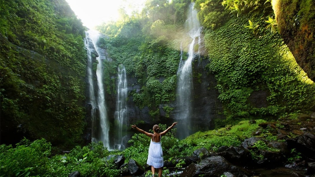 Sekumpul Waterfall & Temple Small-Group Tour: Ulun Danu Bratan, Taman Ayun Temple