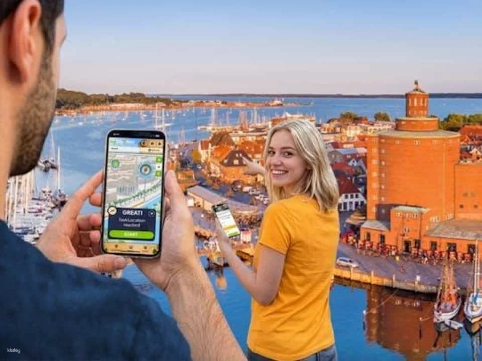 Self-guided digital scavenger hunt in Eckernförde