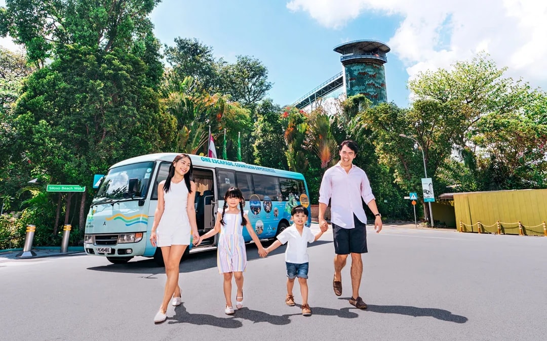 Sentosa Island Guided Bus Tour Image 1