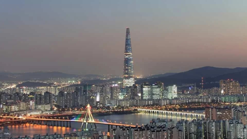 SEOUL SKY Observatory Admission Ticket & Dongdaemun Market Shopping