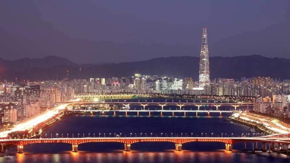 SEOUL SKY Observatory Admission Ticket & Dongdaemun Market Shopping