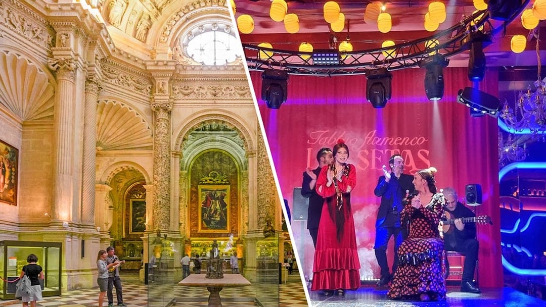 Seville Cathedral & Alcázar of Seville Skip-the-Line + Flamenco Show Entry Ticket 