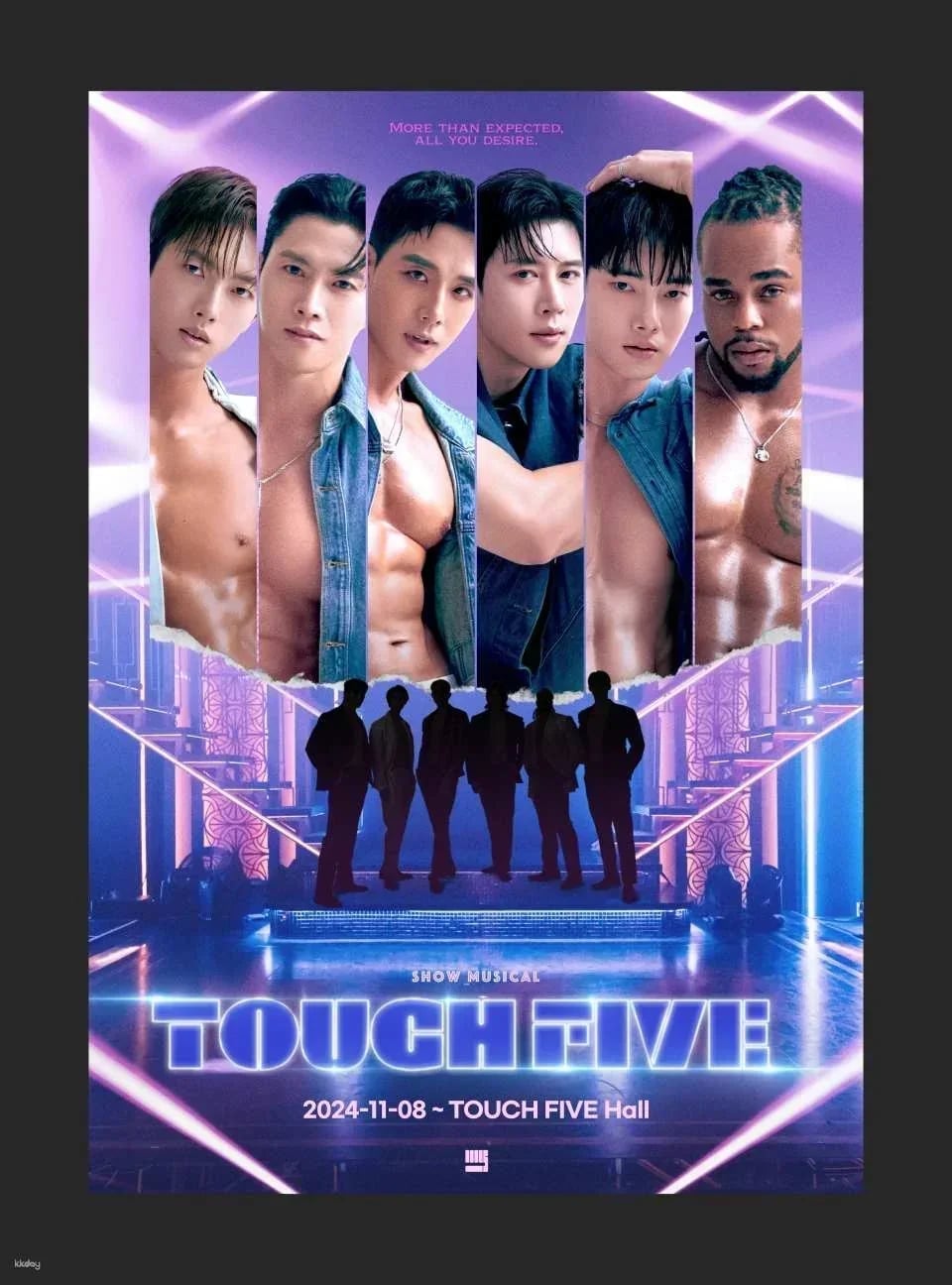 SHOW MUSICAL <TOUCH FIVE>  in Hongdae | The Sexiest Men's show tickets (women only)