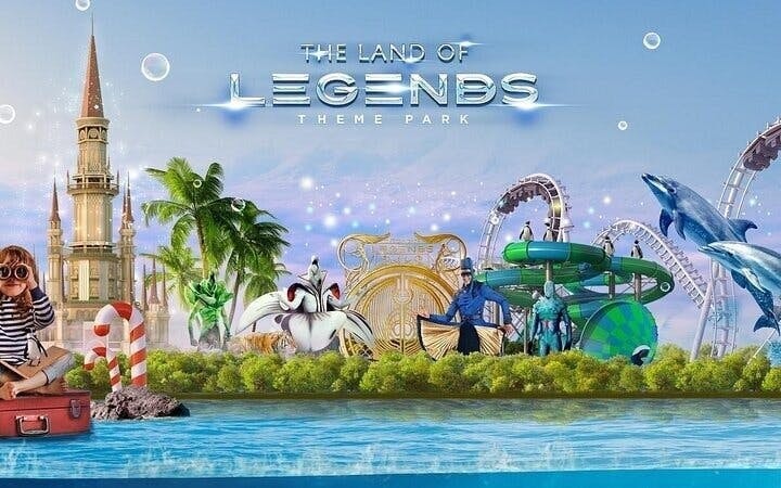 Side: Land of Legends Theme Park Ticket with Roundtrip Transfer Image 5