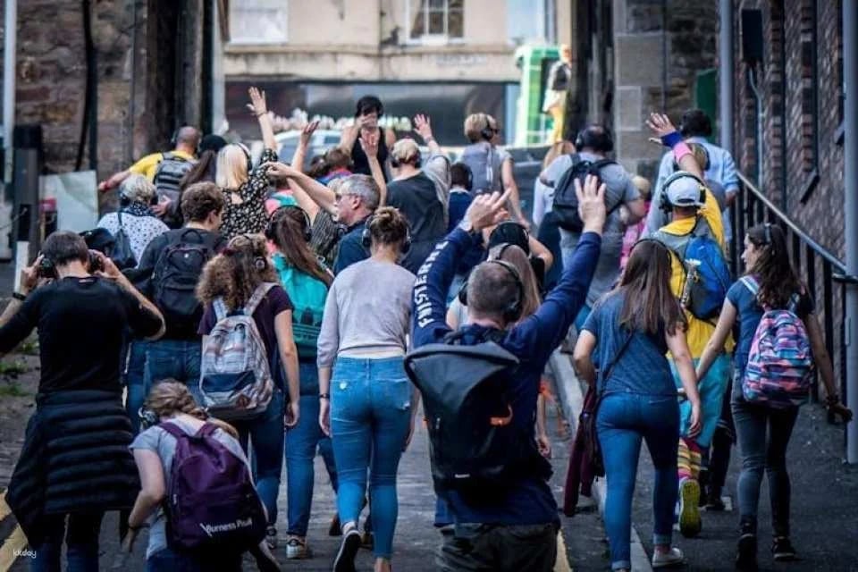 Silent disco adventure in Cardiff