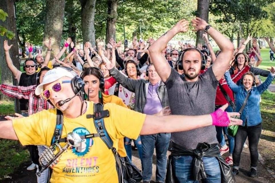 Silent disco adventure in Cardiff