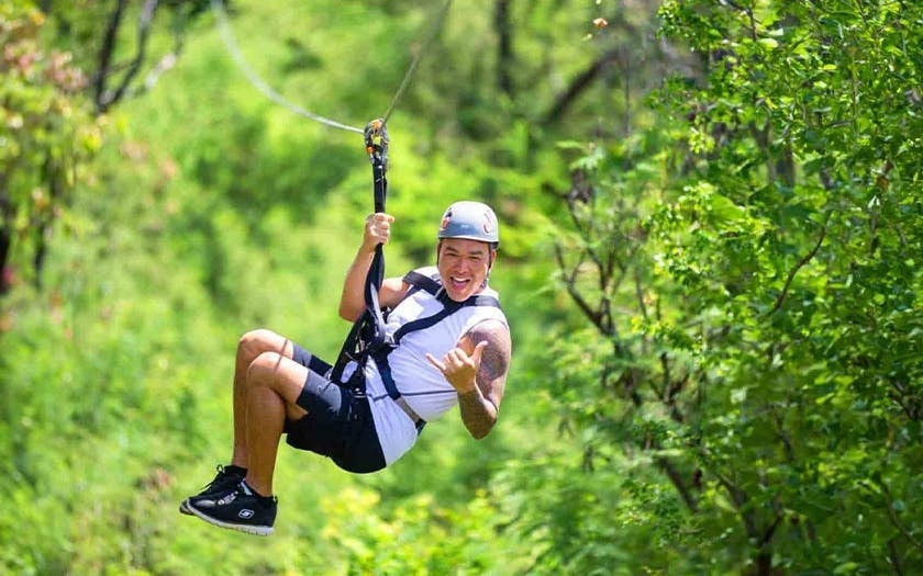 Six Zipline Adventure with Modern Braking System and Expert Guides Image 7