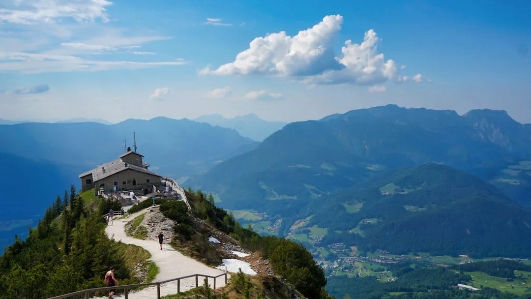Eagle’s Nest with mountain views on Skip The Line tour from Salzburg.