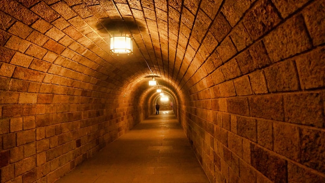Tunnel leading to Eagle’s Nest entrance on Skip The Line Tour from Salzburg.