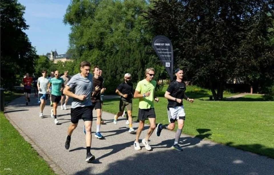 Small-group guided running city tour in Schwerin