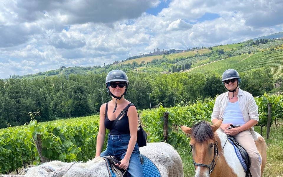 Small-Group Tuscany Horseback Riding & Winery Tour with Lunch  and Wine Tasting Image 6