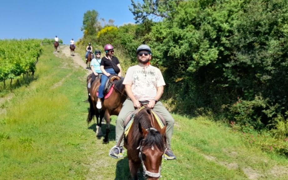 Small-Group Tuscany Horseback Riding & Winery Tour with Lunch  and Wine Tasting Image 9