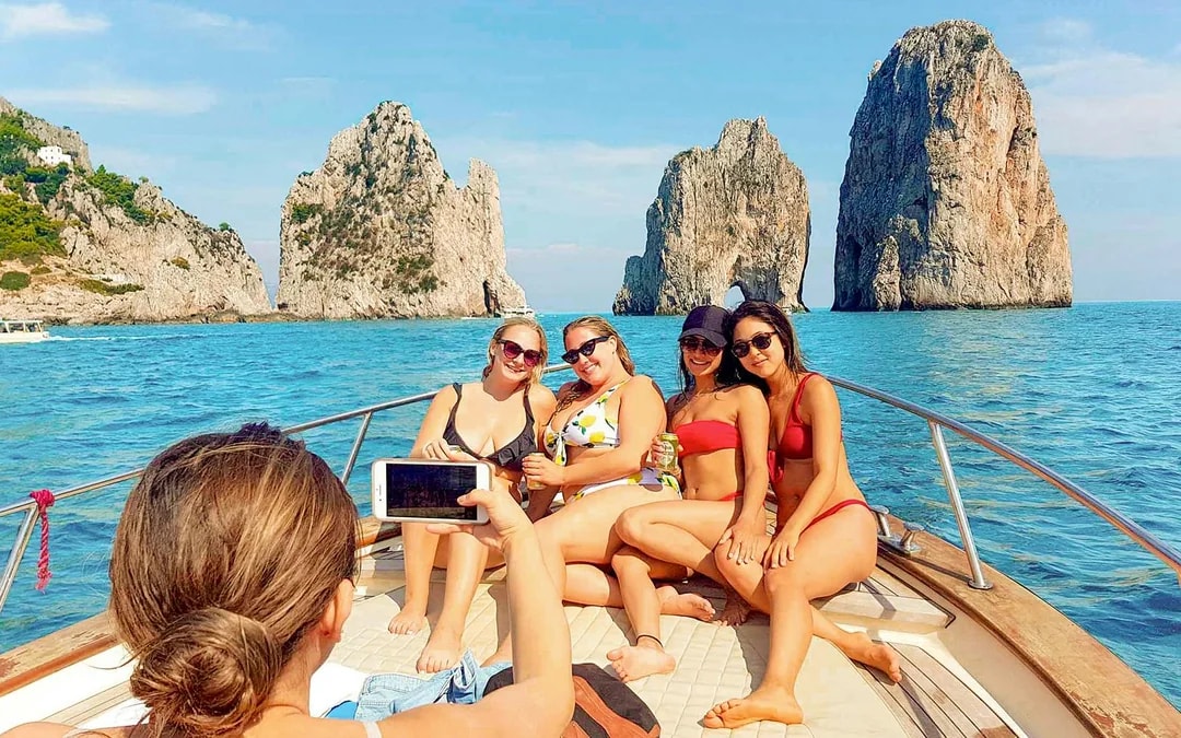 From Sorrento: Capri & Blue Grotto Guided Tour with Round-Trip Boat Transfers Image 8
