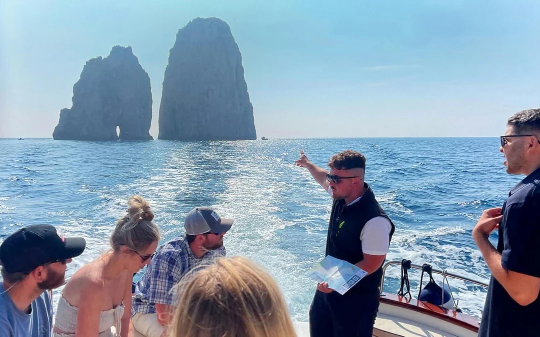 From Sorrento: Capri & Blue Grotto Guided Tour with Round-Trip Boat Transfers Image 2