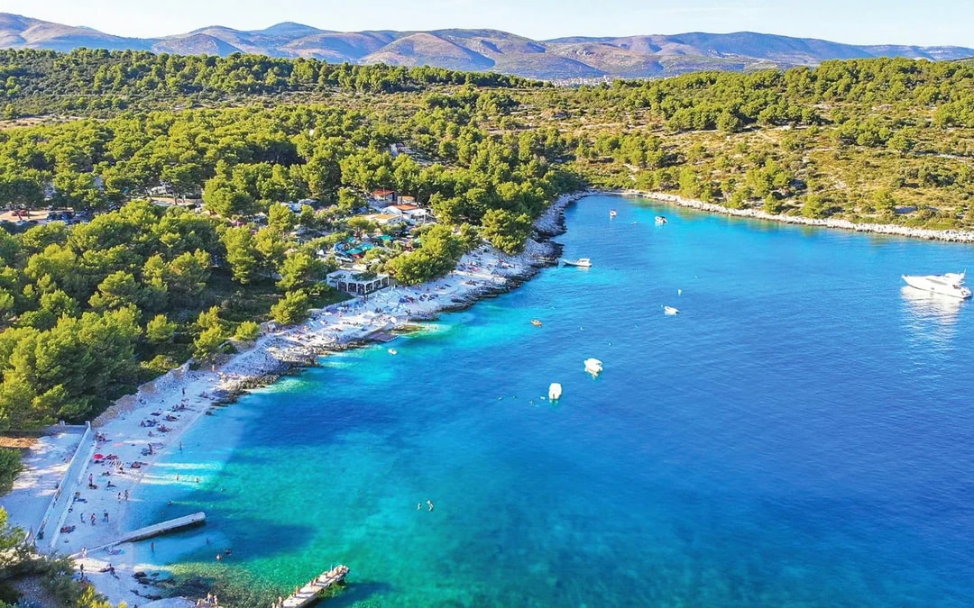 From Split: Blue Lagoon, Duga Bay & Trogir Boat Tour with Snorkeling Image 9