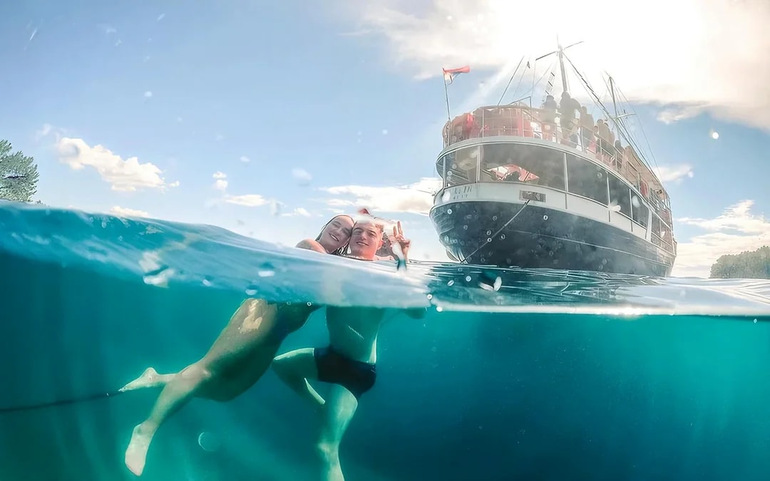 From Split: Blue Lagoon Boat Party Cruise with DJ & After-Party Entry Image 2