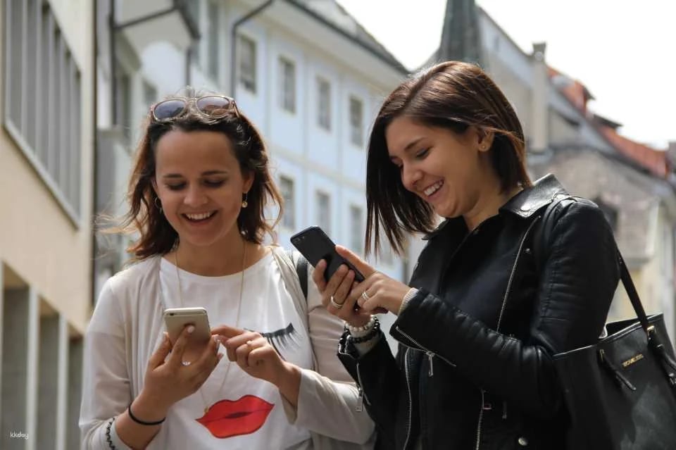 St. Gallen interactive scavenger hunt with the smartphone
