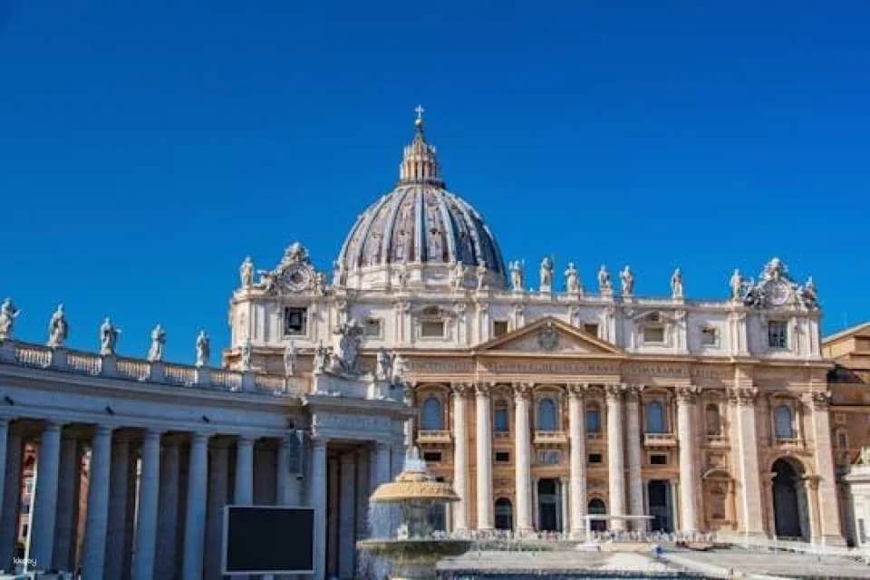 St. Peter’s Basilica entry and Vatican Museums guided tour