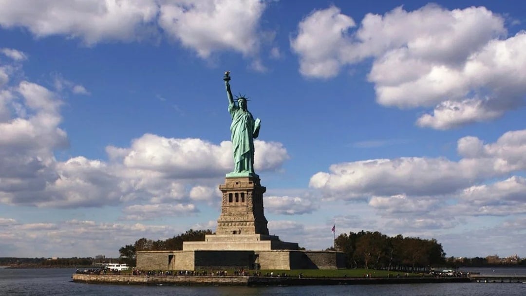 Statue of Liberty and Ellis Island Tickets + Double-Decker Bus Tour, New York