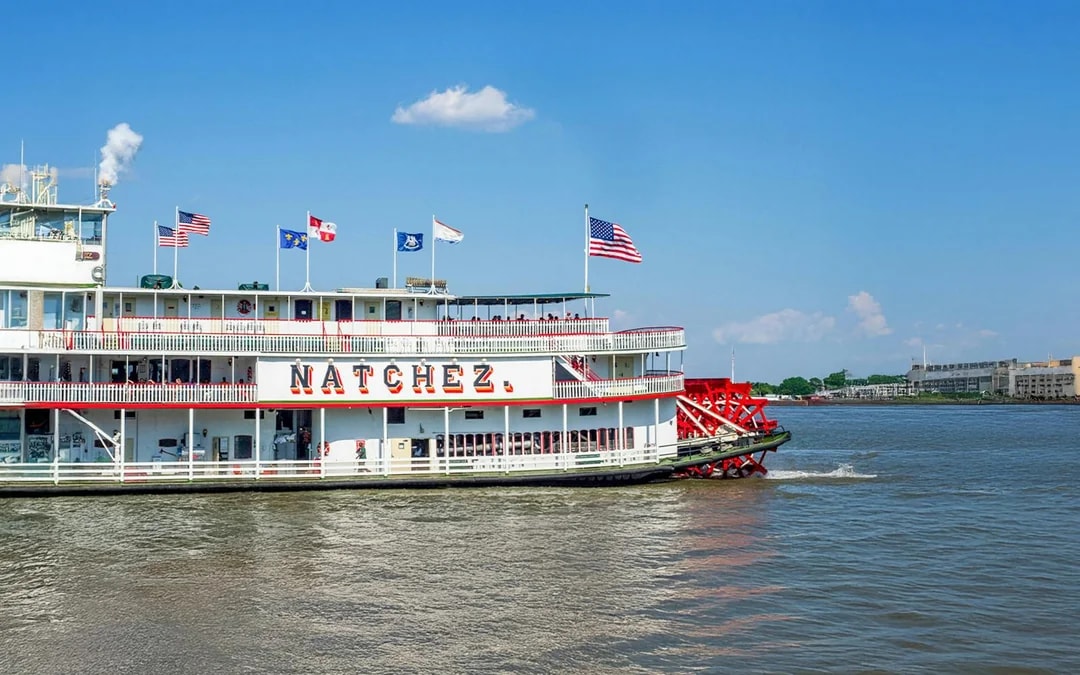 Steamboat Natchez Sightseeing Jazz Cruise with Lunch Image 1