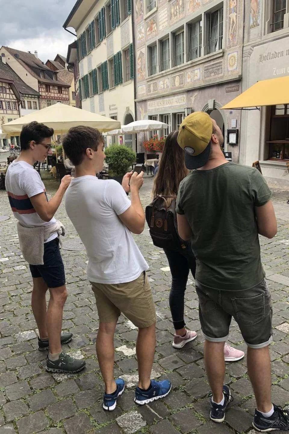 Stein am Rhein interactive scavenger hunt with smartphone