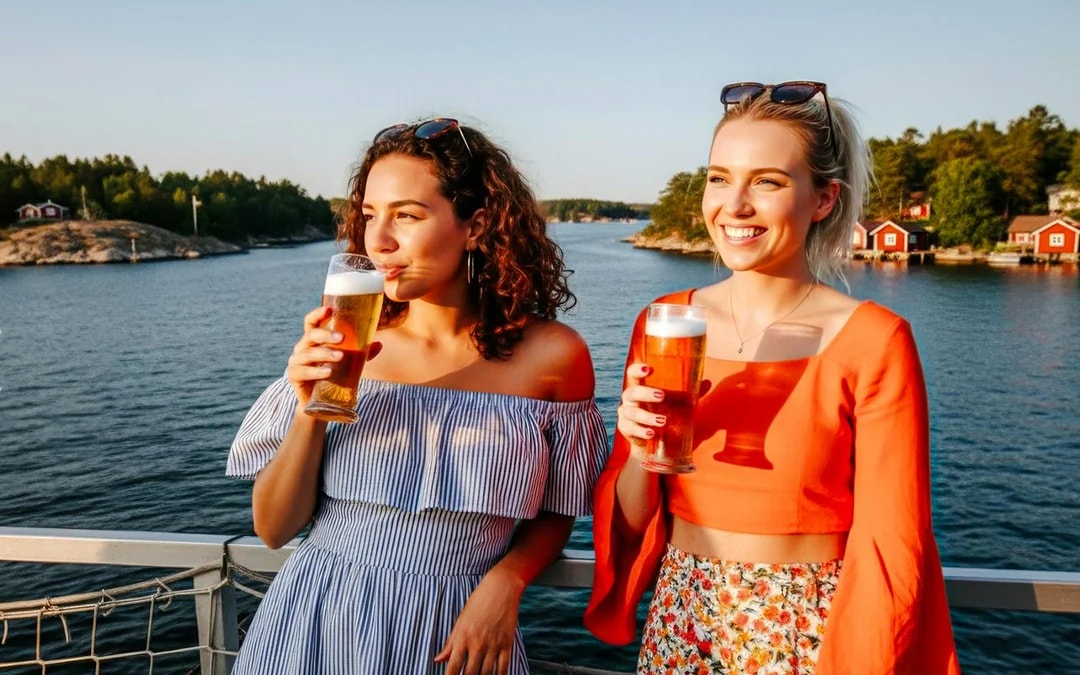 Stockholm: Archipelago Guided Cruise with Craft Beer Image 2