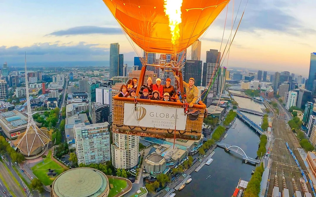 Sunrise Hot Air Balloon Flight Over Melbourne Image 1