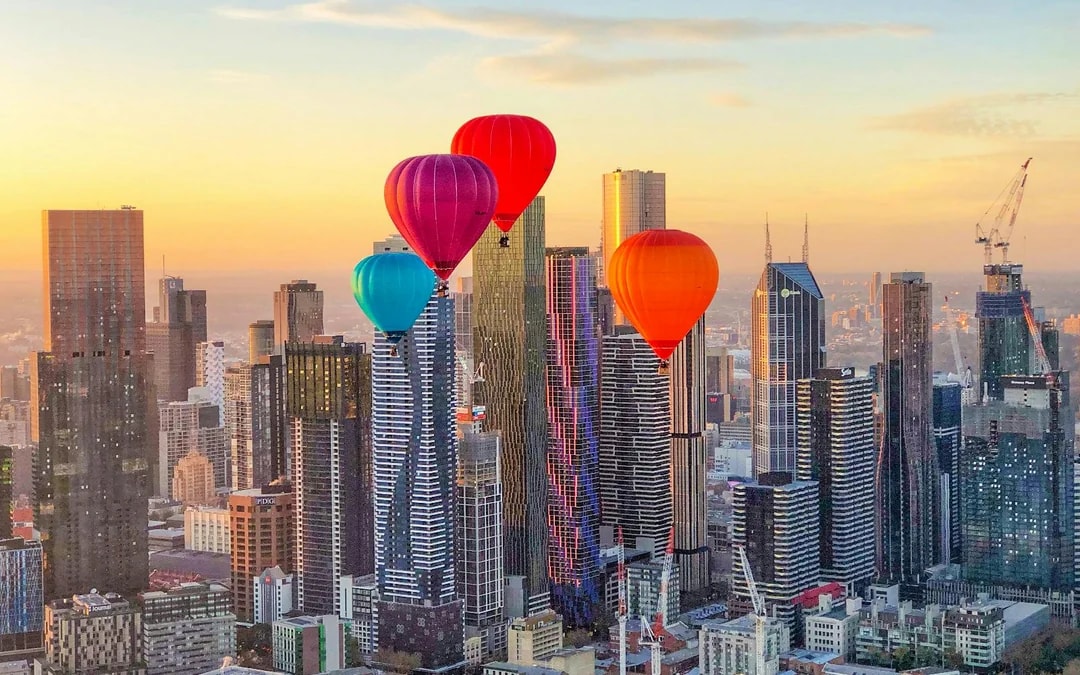 Sunrise Hot Air Balloon Flight Over Melbourne Image 2