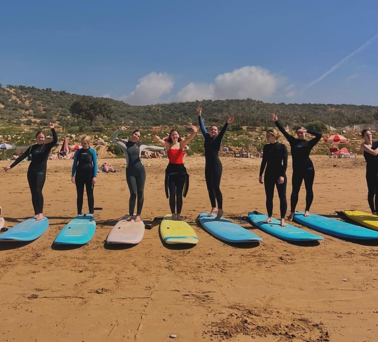Surf Lessons with Local instructors beginners